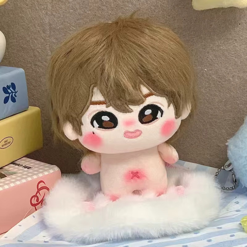 LineOlly Kawaii Nackte Plüschpuppe, Idol-Stoffpuppe, 10cm, Bunt/Mehrfarbig - Bild 3