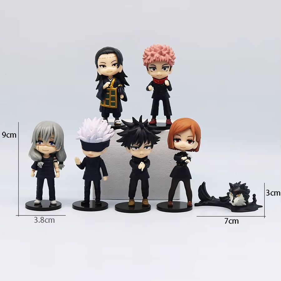 Q Posket Jujutsu Kaisen Anime Figur Multicolor, Höhe: 9 cm - Bild 3