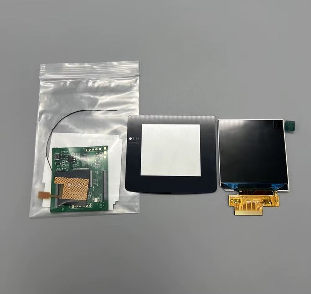 DUTRIEUX 2,45 Zoll IPS LCD Display mit hoher Helligkeit für Gameboy Color GBC - Bild 1