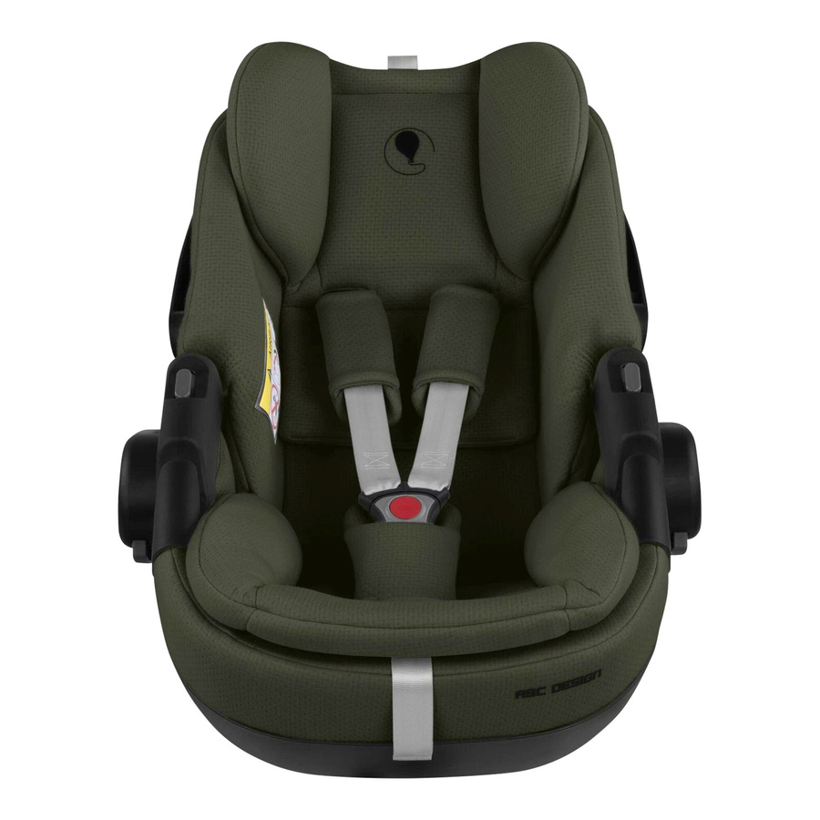 ABC Design Babyschale Calla in Green mit Isofix-Basis und 360 Grad Drehsitz nach i-Size Standard - Bild 2