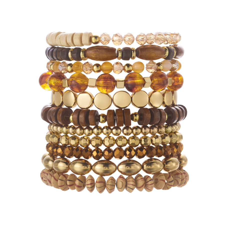 Harlermoon Armband, Holz, Kristall, Damen - Bild 2