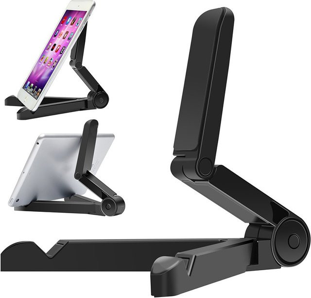 Mishasha Universeller Tablet-PC-Ständer für iPad Air Pro Mini in Schwarz - Bild 1