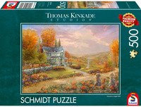 Schmidt Spiele Thomas Kinkade Studios Puzzle Herbst in Apple Hill - Bild 1