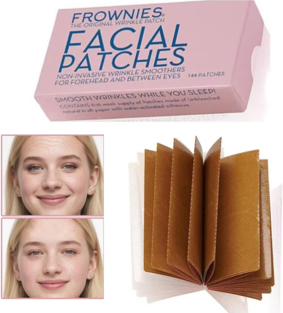 FROWNIES Anti-Falten-Pflaster für das Gesicht, Damen - Bild 1