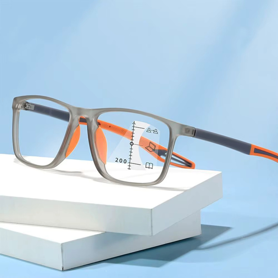 Qutzzmnd Lesebrille, Tr90, Vollrand, rechteckig, Unisex, Anti-Blaulicht - Bild 2