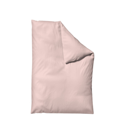 Knitted Bio Jersey Bettbezug Pink B/B: 200 x 200 cm aus Bio-Baumwolle mit Reißverschluss