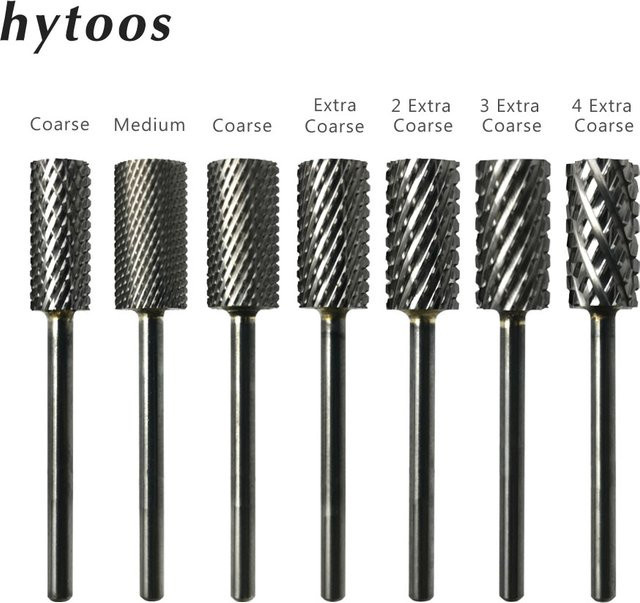 HYTOOS Fräser mit Flachkopf aus Hartmetall, 6,6 mm - Bild 1