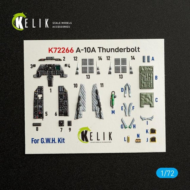 Great Wall Hobby A-10A Thunderbolt - Interior 3D Decals - Bild 1