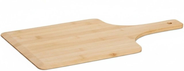 Relaxdays Pizzaschieber aus Bambus in Braun, B: 50 cm, T: 30 cm - Bild 1