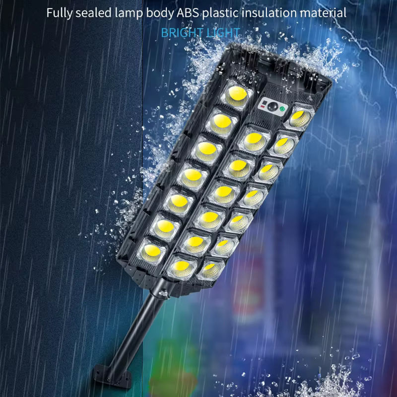 ESMARTER LED Solar-Wandleuchte in Schwarz mit PIR-Bewegungsmelder und Fernbedienung für den Garten - Bild 6