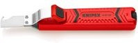 Knipex Abmantelungswerkzeug 16 20 165 SB mit Schleppklinge und Hakenklinge für Rundkabel 8 bis 28 mm in Rot - Bild 2