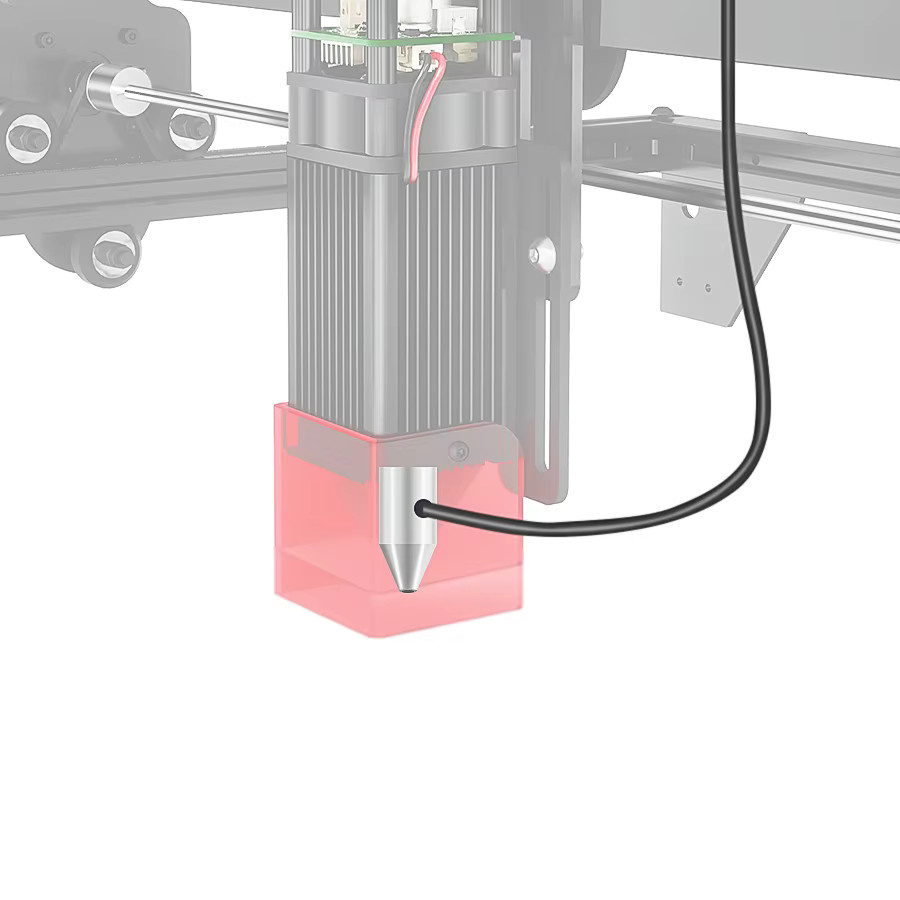 Luftunterstützungssatz mit Luftpumpe für Ray5 Lasergravierer zur Rauch- und Staubentfernung - Bild 1