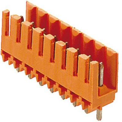 Weidmüller Stiftgehäuse-Platine BL/SL in Orange, 50 Stück, Rastermaß: 3,50 mm - Bild 1