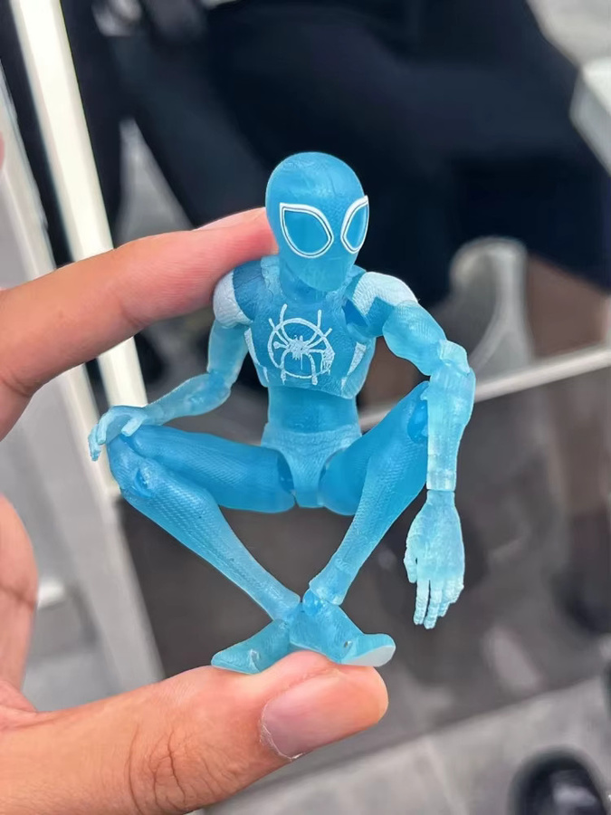Bandai Marvel Spider-Man 2.0 Miles Morales, Actionfigur, Transparent, 15 cm - Bild 4