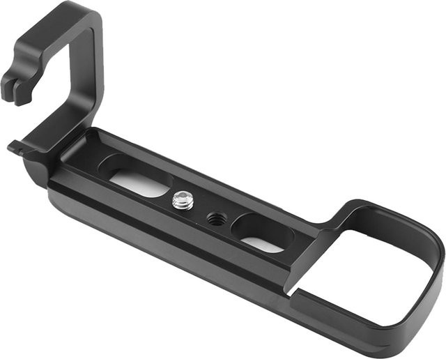 Vertikale Schnellwechselplatte aus Aluminiumlegierung als Kamerahalterung für Sony A6000 in Schwarz - Bild 1