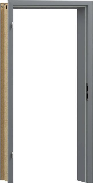 GetaDoor Türzarge GLN747 modern in Staubgrau, B/H: 73,5 x 198,5 cm, Anschlag Links - Bild 1