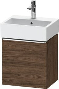 Duravit Waschtischunterschrank D-Neo in Braun, Wandhängend, 1 Tür, B: 43,4 cm, T: 32,2 cm, H: 44,0 cm - Bild 1
