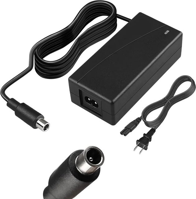 Universal Lithium-Batterie Ladegerät 42V 2A für Xiaomi M365 Pro und Ninebot ES2 ES4 E22 Netzteil Adapter in Schwarz - Bild 1