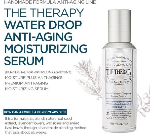 THE FACE SHOP The Therapy Water Drop Anti-Aging Serum, 45 ml, Unisex - Bild 1