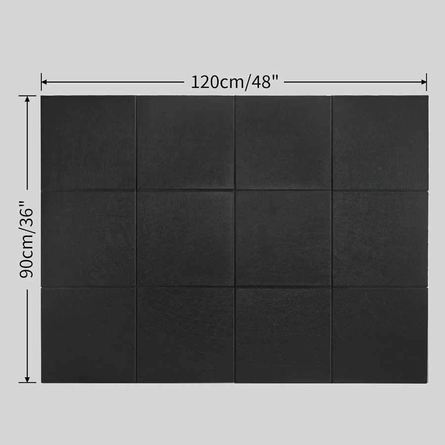 AlternativeTiles Selbstklebende Korktafel und Filztafel als Pinnwand für Büro und Schule in Braun oder Schwarz - Bild 6