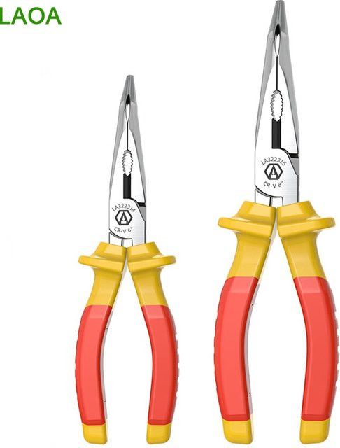 LAOA Elektriker-Spezial-Isolierzange 1000V Spannungsfest Klemmzange für Draht und Kabel - Bild 1
