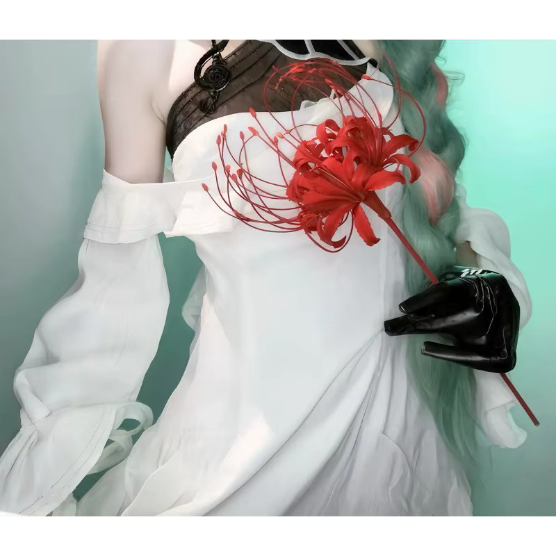 Wuthering Waves Phrolova Cosplay Higanbana Prop, rote Magie, Handgefertigte Waffen Hand Requisiten - Bild 5