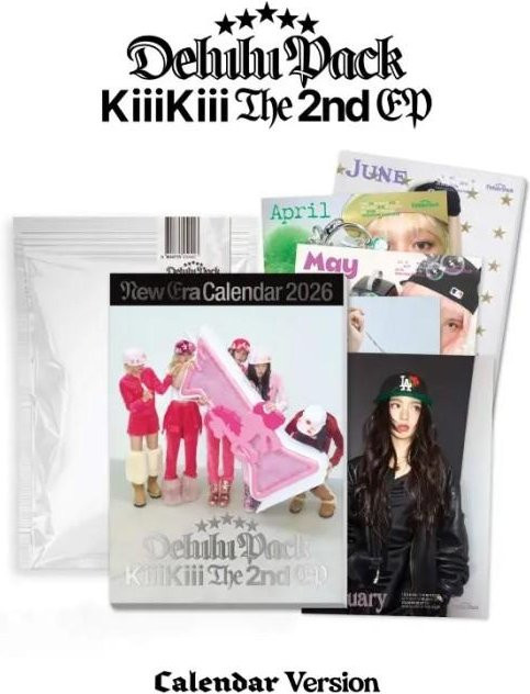 KiiiKiii, Delulu Pack, 2. EP-Album, CD, Kalender-Version, 2026 - Bild 1