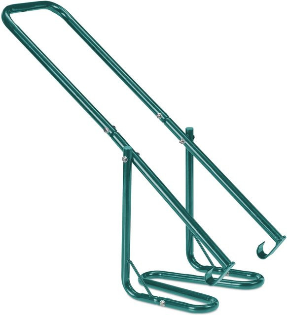 Manuelle Müllpresse aus Stahl von Relaxdays in Grün, H: 95 cm, B: 35 cm, T: 30,5 cm - Bild 1