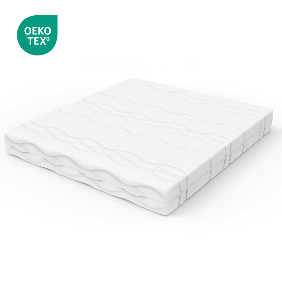 Rosahqnda Taschenfederkernmatratze mit 7 Zonen in Weiß, Festigkeitsstufe H3, Höhe: 20 cm - Bild 2