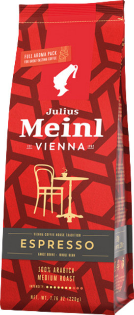 Julius Meinl Vienna Espresso 100 % Arabica, ganze Bohnen, 220g - Bild 1