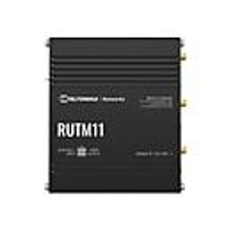 Teltonika RUTM11 Kabelrouter mit Gigabit Ethernet, LTE/5G und Dual-Band Wi-Fi in Schwarz - Bild 3