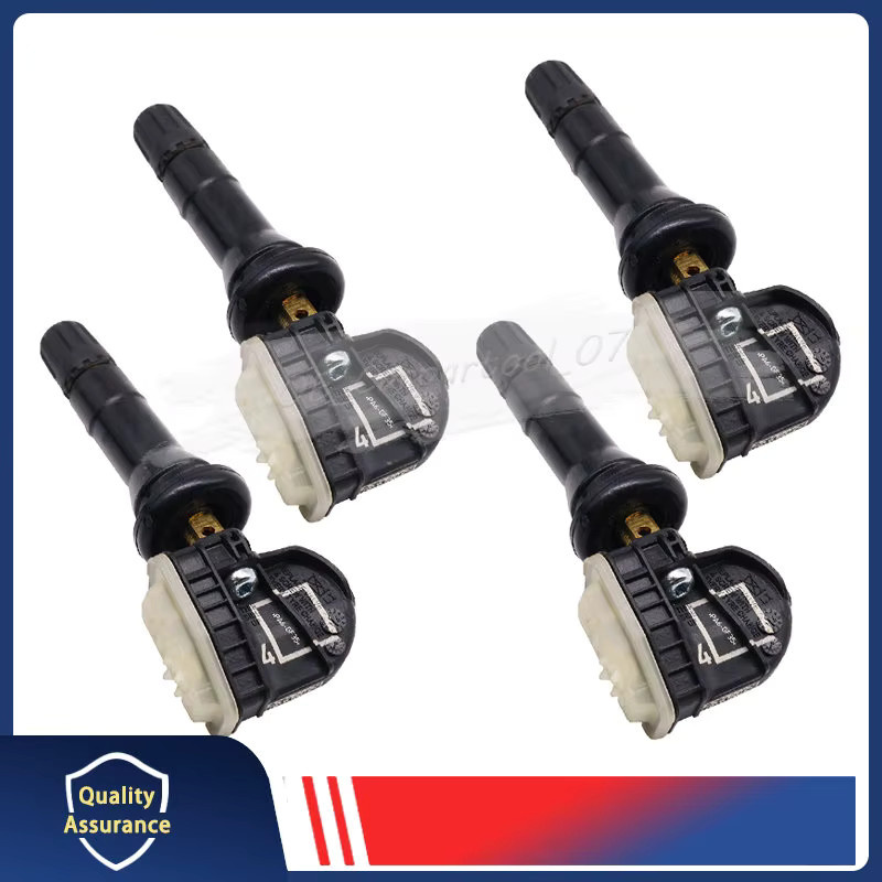 GANGLE Reifendruck Monitor Sensor Set 4er Pack für Buick Encore, Cadillac CT6, SRX, Chevrolet Camaro, Cruze, GMC Acadia, Yukon, 433MHz, Schwarz - Bild 2