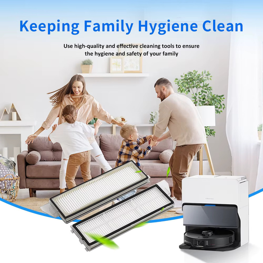 Roborock HEPA-Filter Ersatzteile für S8 MaxV Ultra, S8 Max Ultra, G20S und S8 Pro MaxV, Weiß, Kunststoff - Bild 2