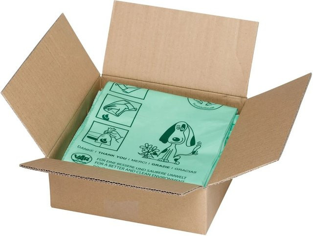 PROREGAL Kompostierbare Hundekotbeutel in Grün, 600 Stück, B: 20 cm, H: 35 cm, T: 0,01 cm - Bild 1