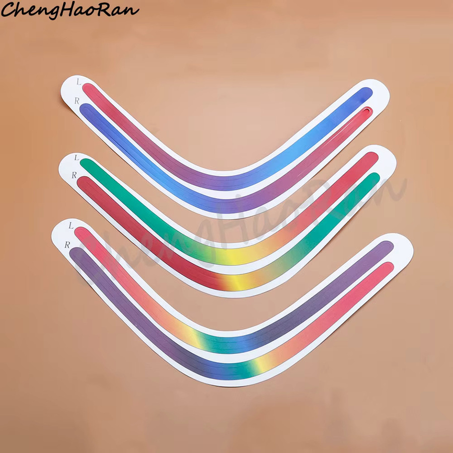 ChengHaoRan LED Lichtleiste für PS5 Konsole mit Regenbogen Gradienten Aufklebern in Multicolor und Rot-Lila - Bild 2