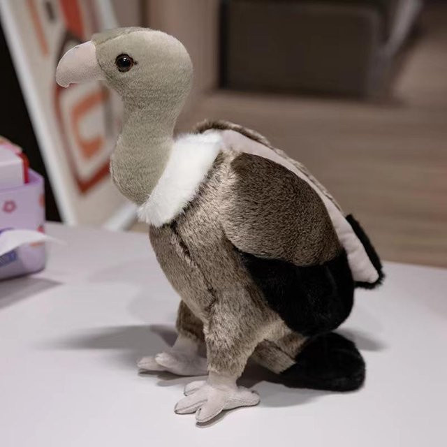 Simulation Vogel Serie Plüsch Spielzeug Pelikan Geier Strauß, ab 3 Jahren - Bild 1