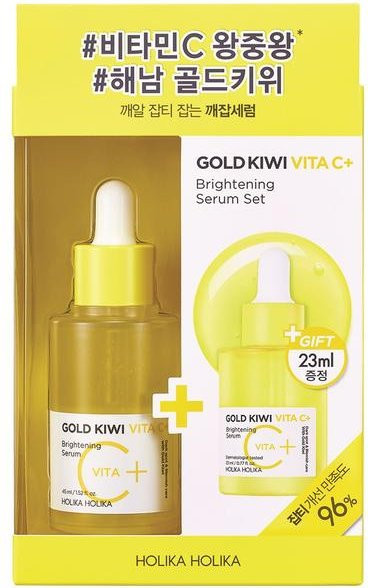 Holika Holika Gold Kiwi Vita C+ Serum Set, 68 ml, Vitamin C - Bild 1