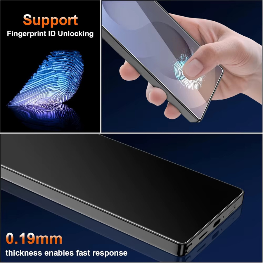 NNBILI Hydrogel-Displayschutzfolie für Samsung Galaxy S26 Ultra, S25, S24, S23, S22, S21, S20 Ultra, Plus, FE, transparent - Bild 3
