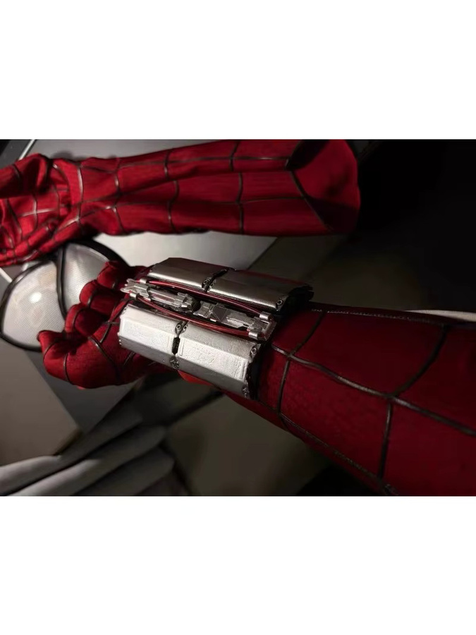 Hot Toys Marvel Spider-Man Handschuh- & Netzwerfer-Set, Metall, Textil - Bild 3