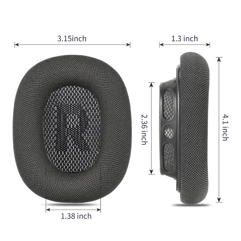 Apple Ersatz-Mesh-Ohrpolster für AirPods Max Over-Ear Kopfhörer in Blau - Bild 2
