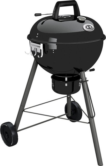Outdoorchef Holzkohle Kugelgrill Chelsea 480 C schwarz mit Slide Trichtersystem - Bild 1