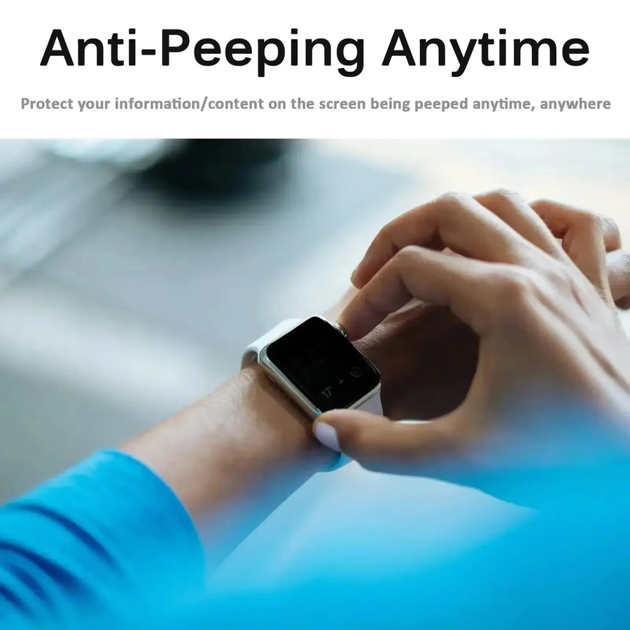TINUORA Displayschutzfolie für Apple Watch, Silikon, Unisex - Bild 4