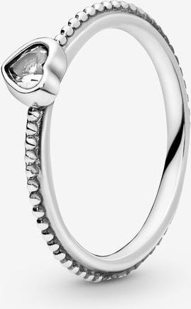Wucifang Jewelry Ring, 925 Silber, Roségold, Kristall, Damen - Bild 1
