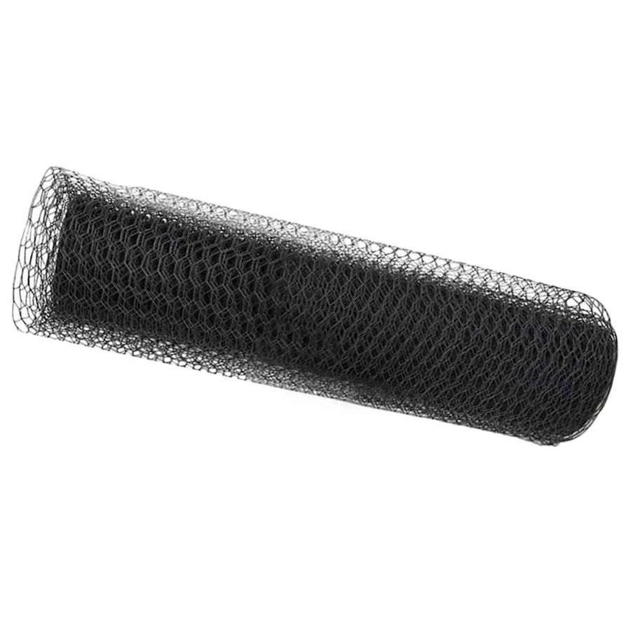 vidaXL Hexagonzaun aus PVC in Grau, Höhe: 80 cm, Länge: 50 m - Bild 2