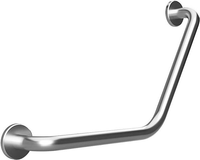 Brillantbad BELP Winkelgriff aus Edelstahl gebürstet in Silber mit Abdeckung, B/T/H: 66,0 x 40,0 x 10,5 cm - Bild 1