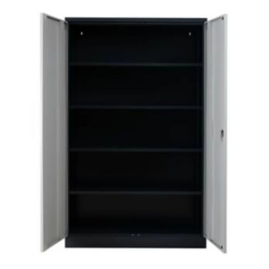 PROREGAL Stahlschrank Bee mit 8 Fachböden in Anthrazit und Grau, H x B x T: 195 x 120 x 42 cm - Bild 2