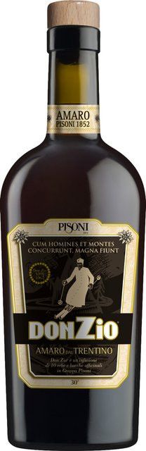 Fratelli Pisoni Don Zio Amaro del Trentino Bitterlikör, Italien, 30% Vol., 0,7 l - Bild 1