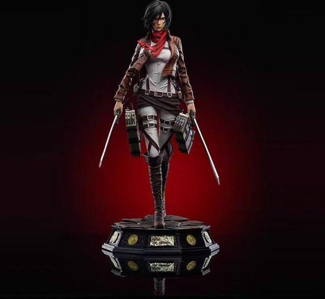 Yiran toy 1 Mikasa Angriff auf Titan Anime Figur aus PVC - Bild 1