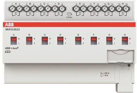 ABB Schaltaktor 8fach SA/S8.16.2.2 16A in Weiß - Bild 1