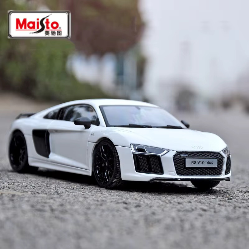 Maisto Audi R8 V10 Plus Sport Auto Modell 1:18 Metall - Bild 1